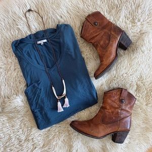 NWOT Z Supply Blue T-Shirt Dress